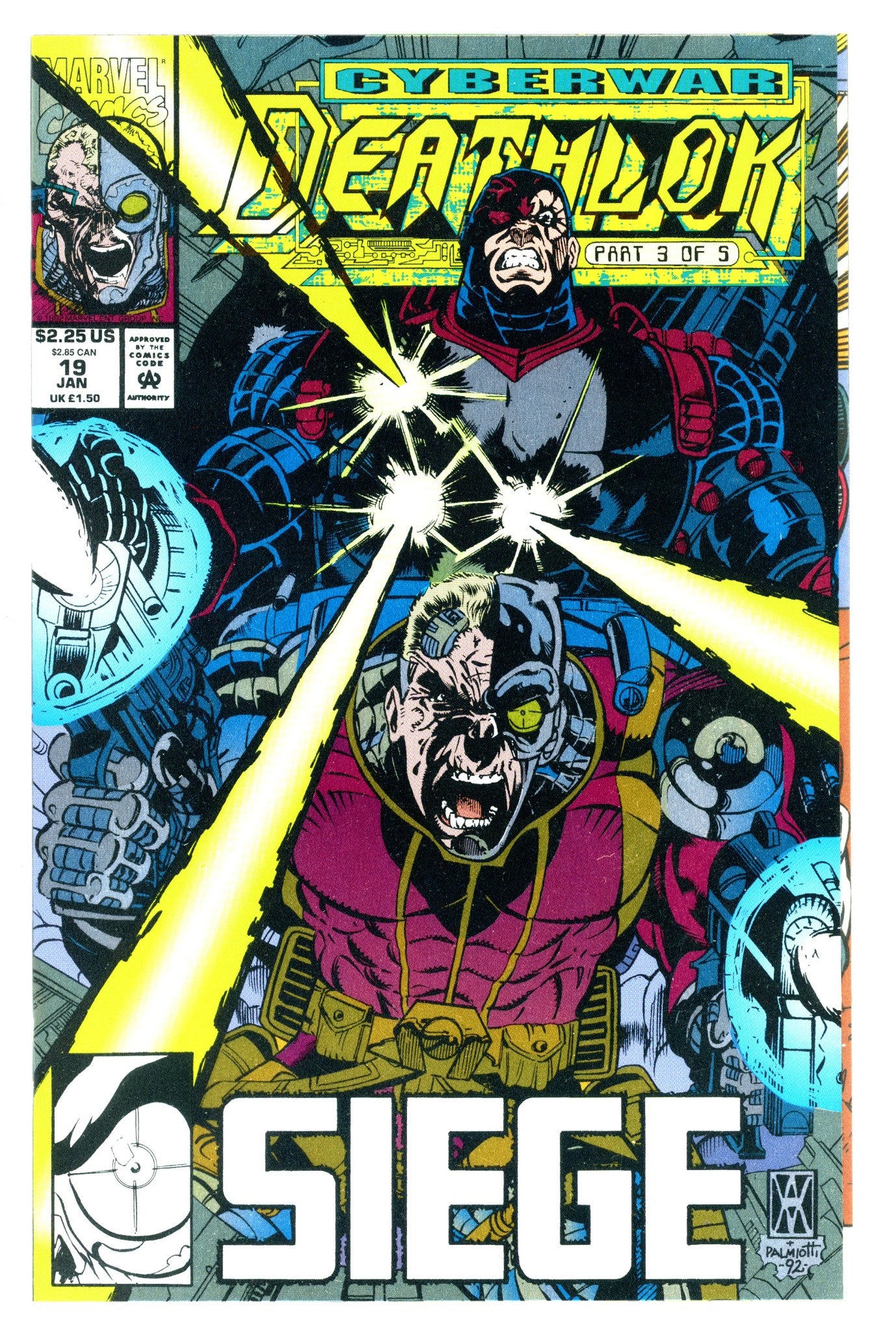 Deathlok Vol 2 19 (1992)
