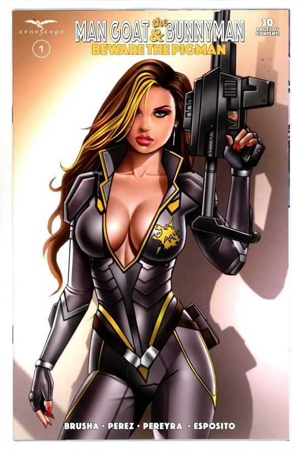 Man Goat & Bunnyman Beware The Pigman 1 Garvey Variant (2024)