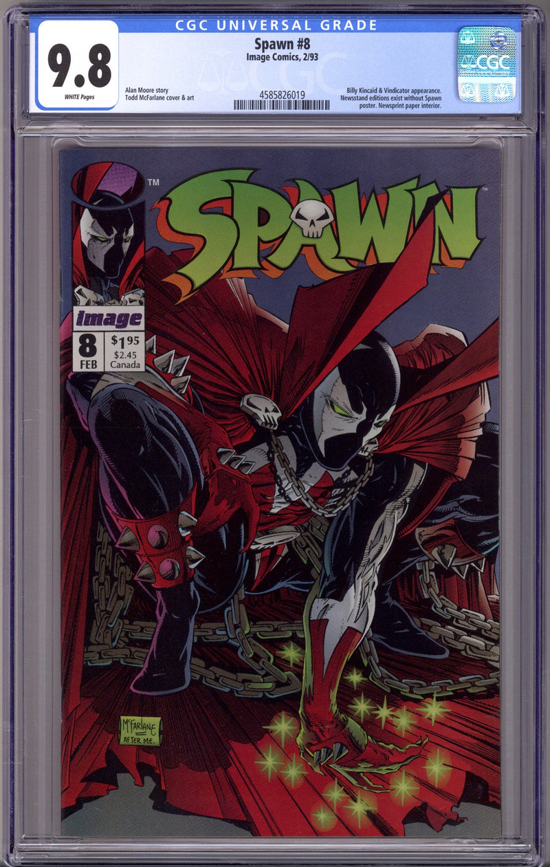Spawn 8 CGC 9.8 (NM/M) (1993)
