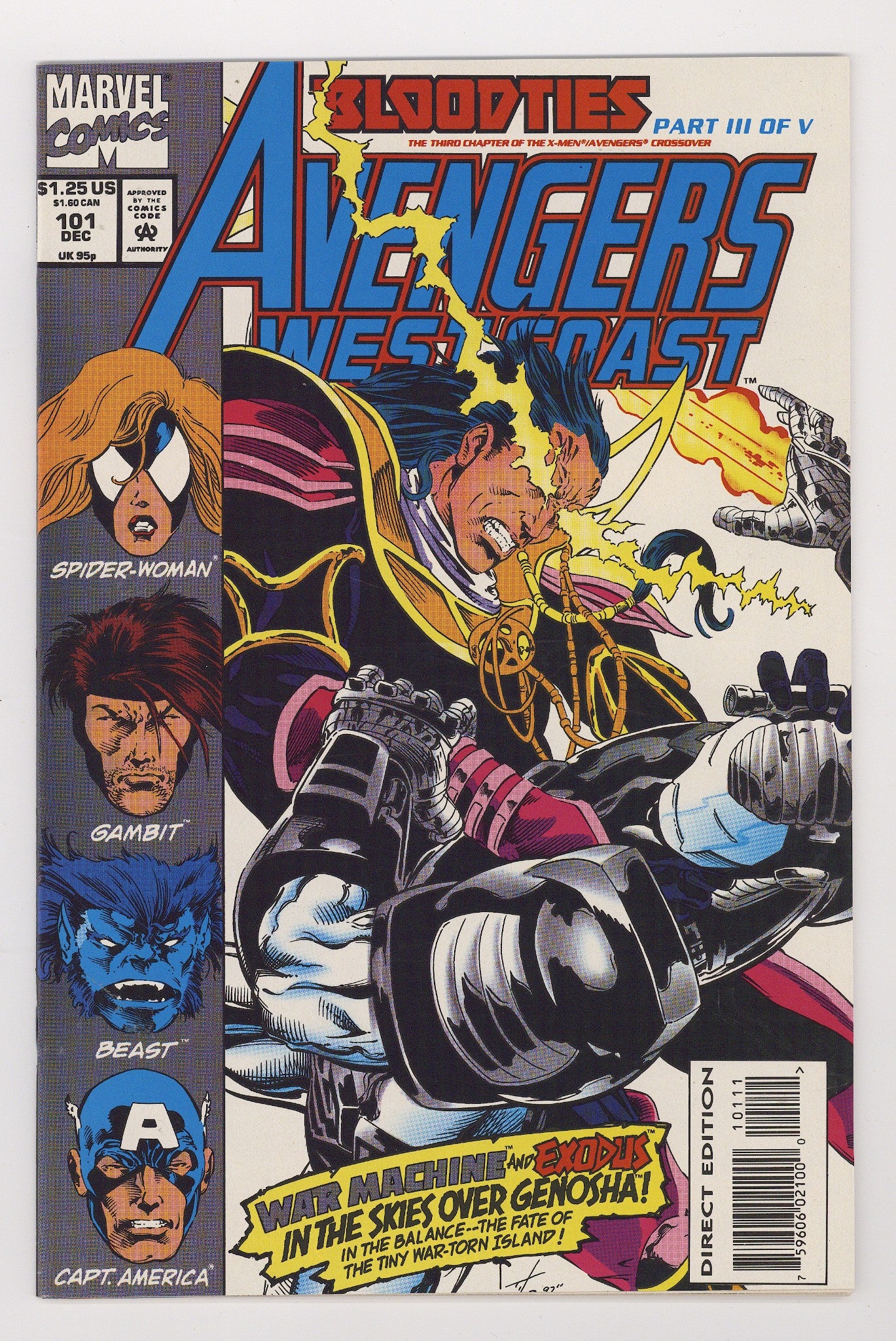 Avengers West Coast Vol 2 101 High Grade (1993) 