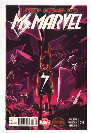 Ms. Marvel Vol 3 16 High Grade (2015)