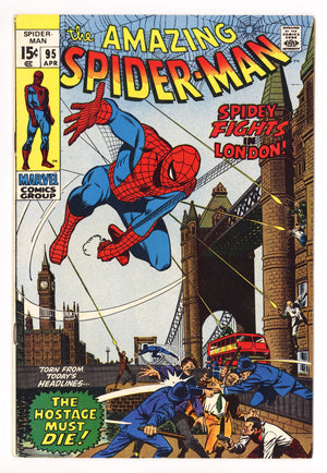The Amazing Spider-Man Vol 1 95 FN- (5.5) (1971)