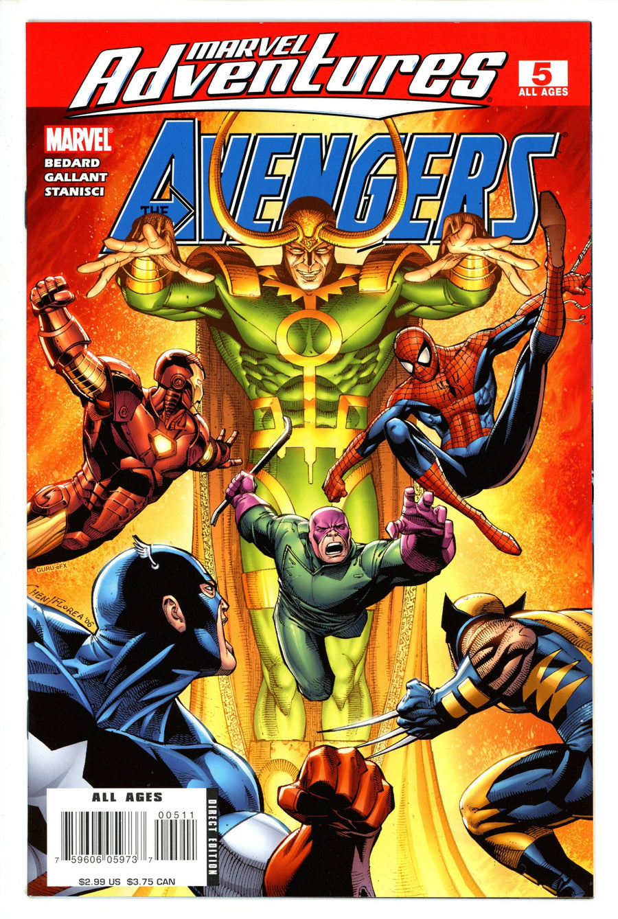 Marvel Adventures The Avengers 5 High Grade (2006)