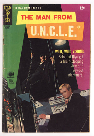The Man from U.N.C.L.E. 17 Very Low Grade Centerfold Detached (1968)