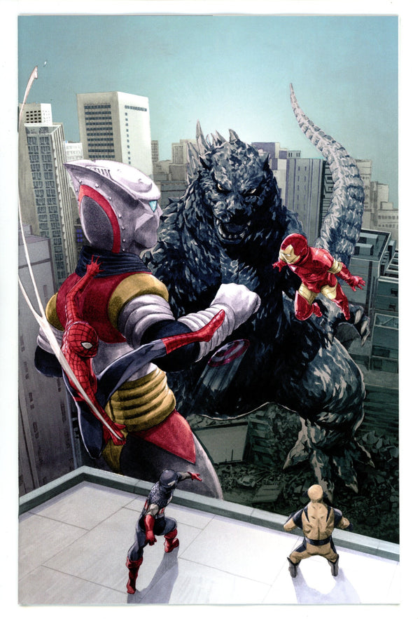 Godzilla Vs. Avengers 1 Arita Virgin Incentive Variant NM (2025)