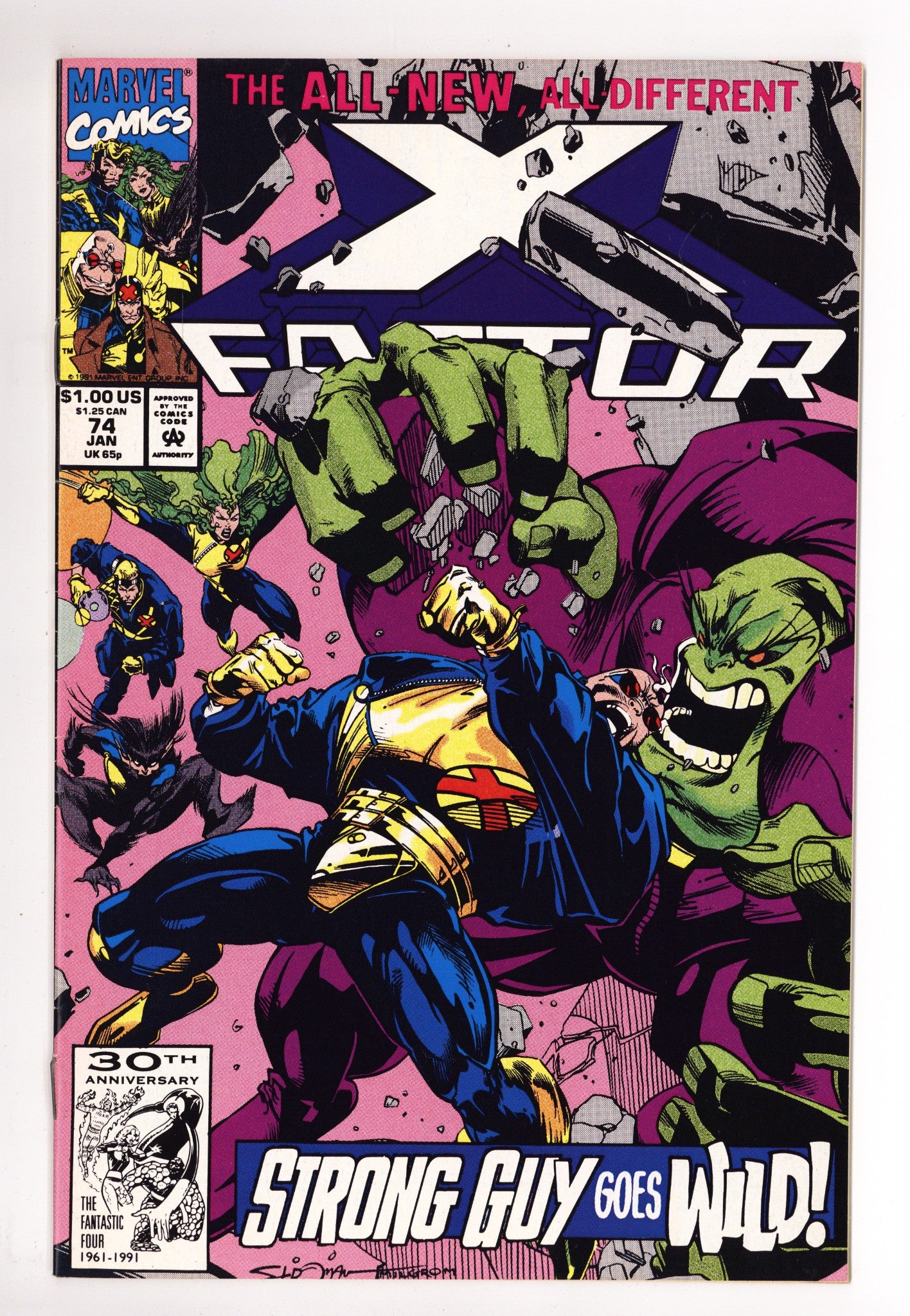 X-Factor Vol 1 74 Mid Grade (1992) 