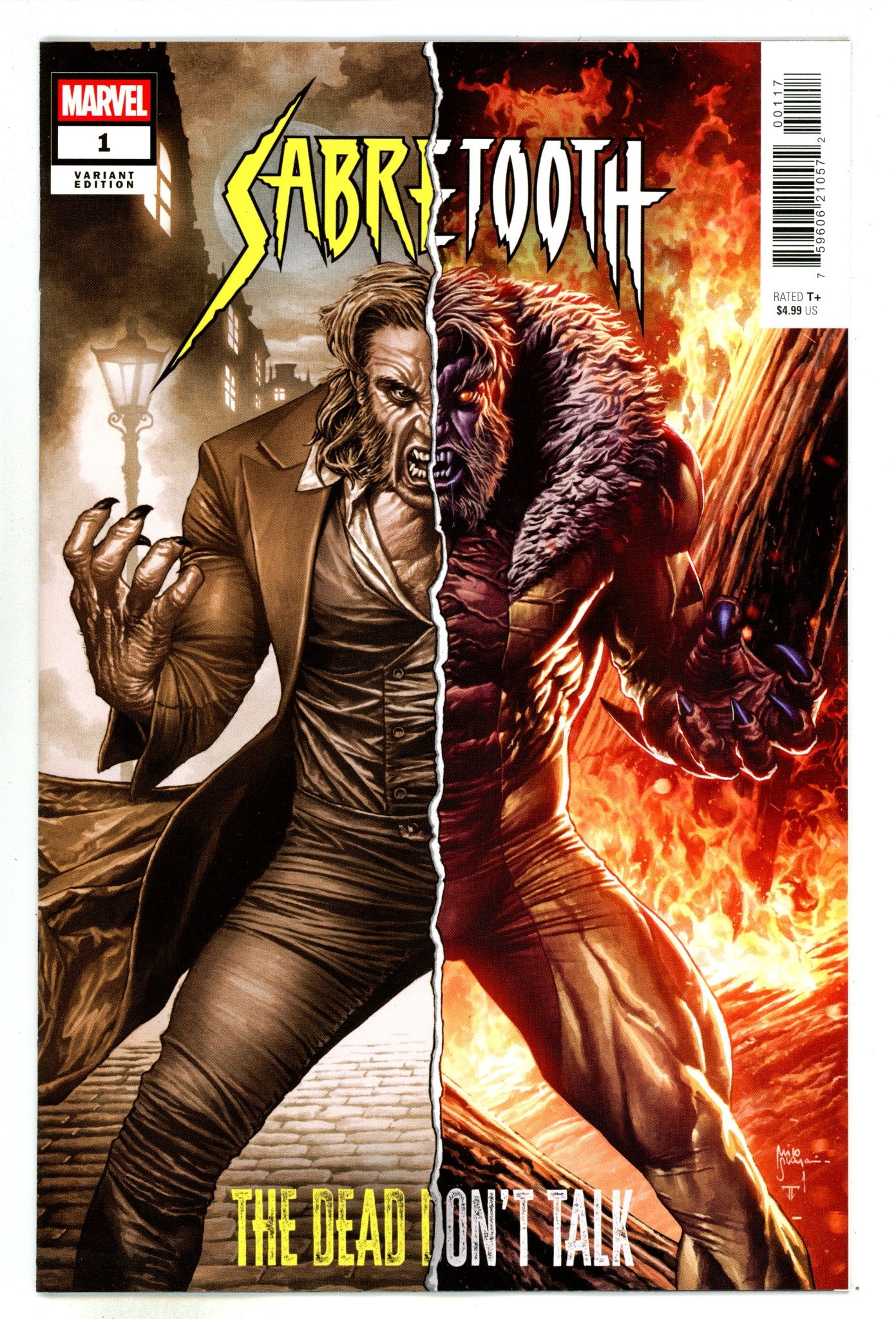 Sabretooth: The Dead Don'T Talk  1 Suayan  Incentive Variant NM-  (2024)