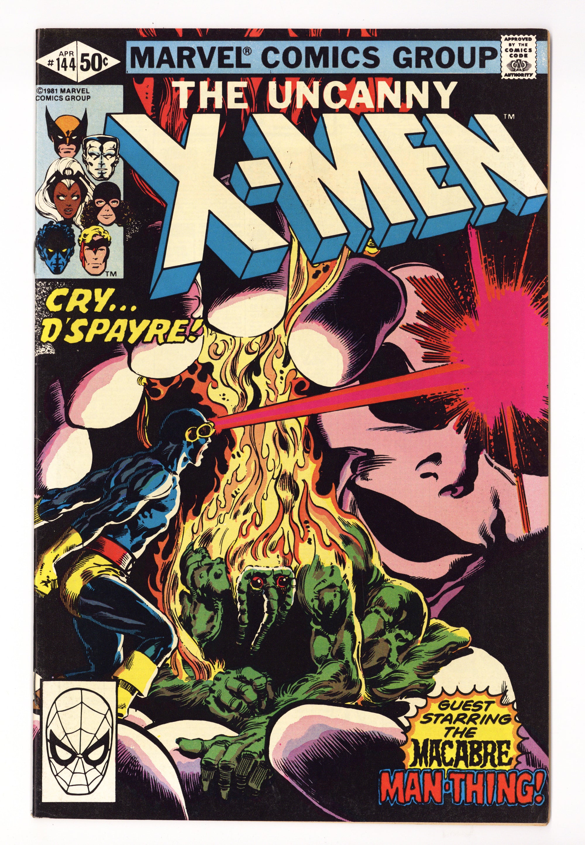 The Uncanny X-Men Vol 1 144  VF- (7.5)   (1981)        