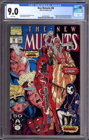 The New Mutants Vol 1 98 CGC 9.0 (VF/NM) (1991)