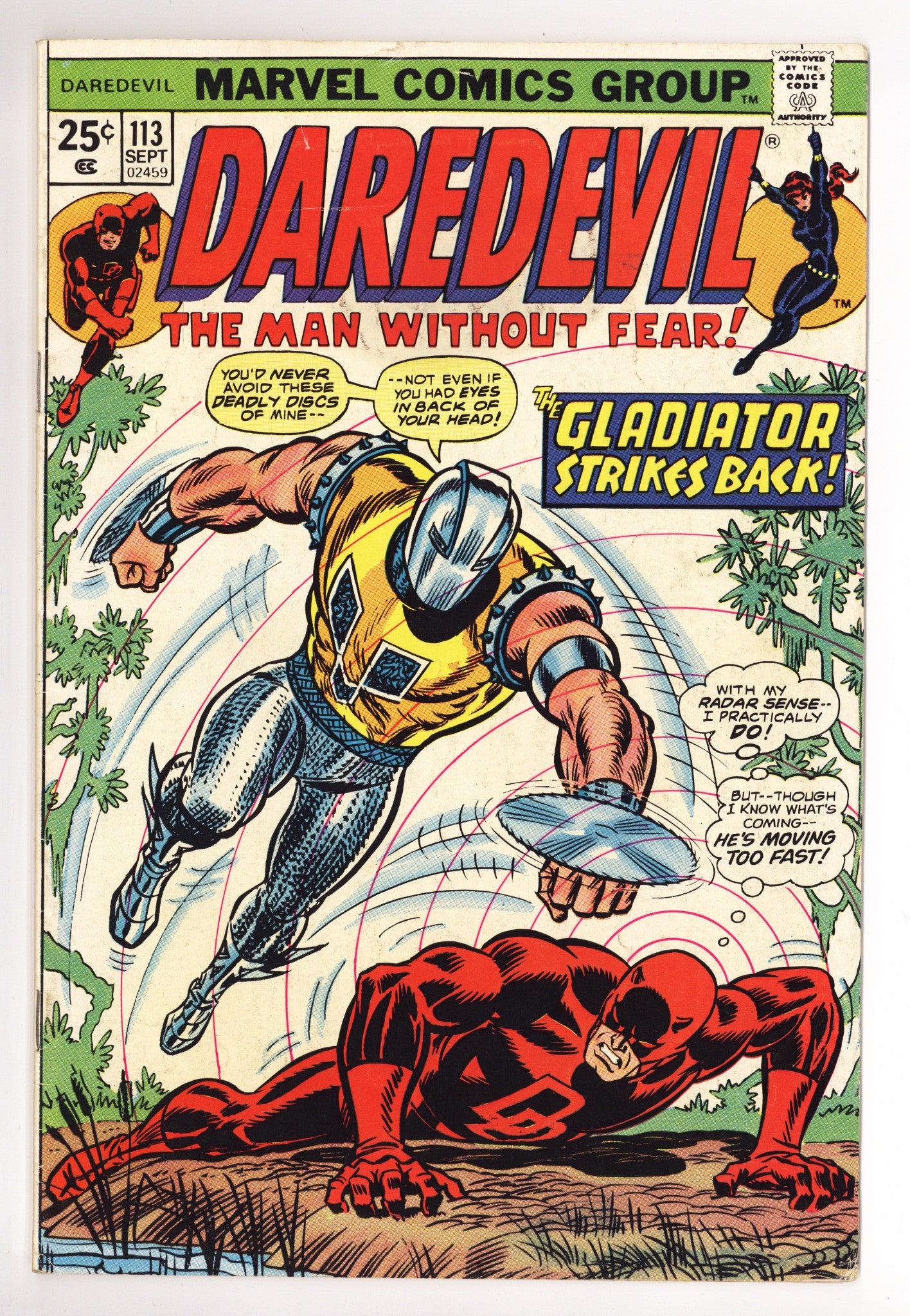 Daredevil Vol 1 113 VG+ (4.5) (1974) 