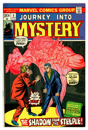 Journey into Mystery Vol 2 5 VF+ (8.5) (1973) 