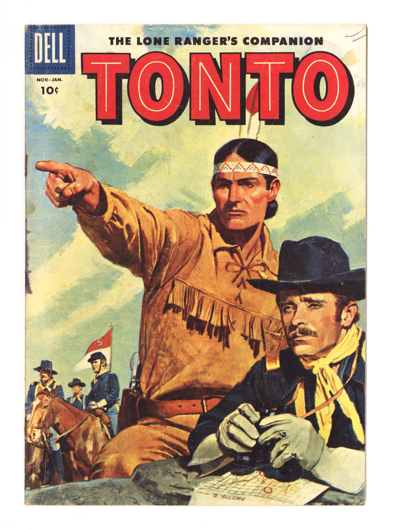 The Lone Ranger's Companion Tonto 21 VG- (3.5) (1955) 