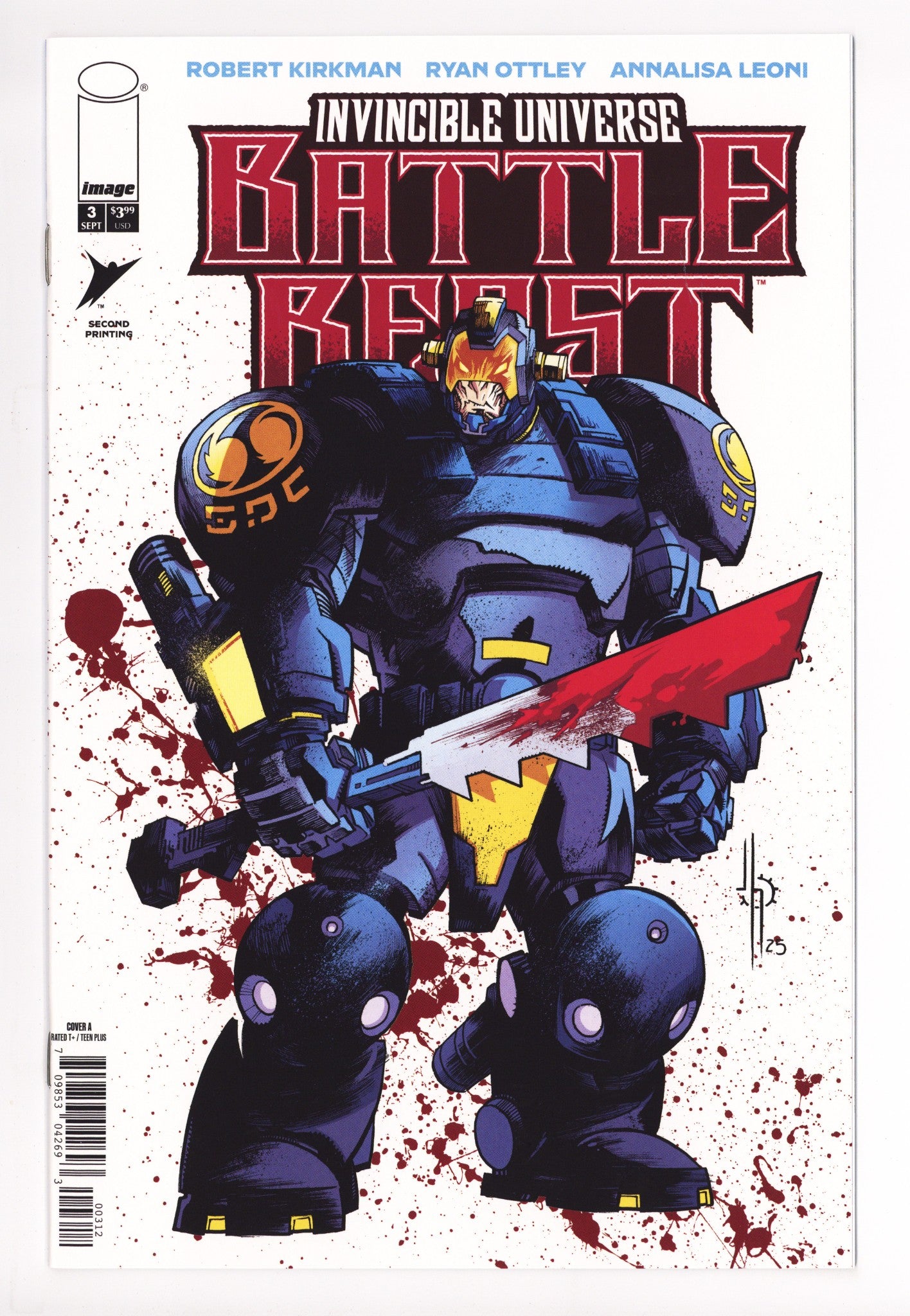 Invincible Universe Battle Beast 3 2Nd Print (2025)
