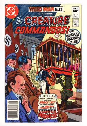 Weird War Tales Vol 1 114 FN- (5.5) (1982) Newsstand