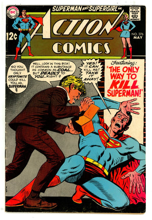 Action Comics Vol 1 376 FN- (5.5) (1969)