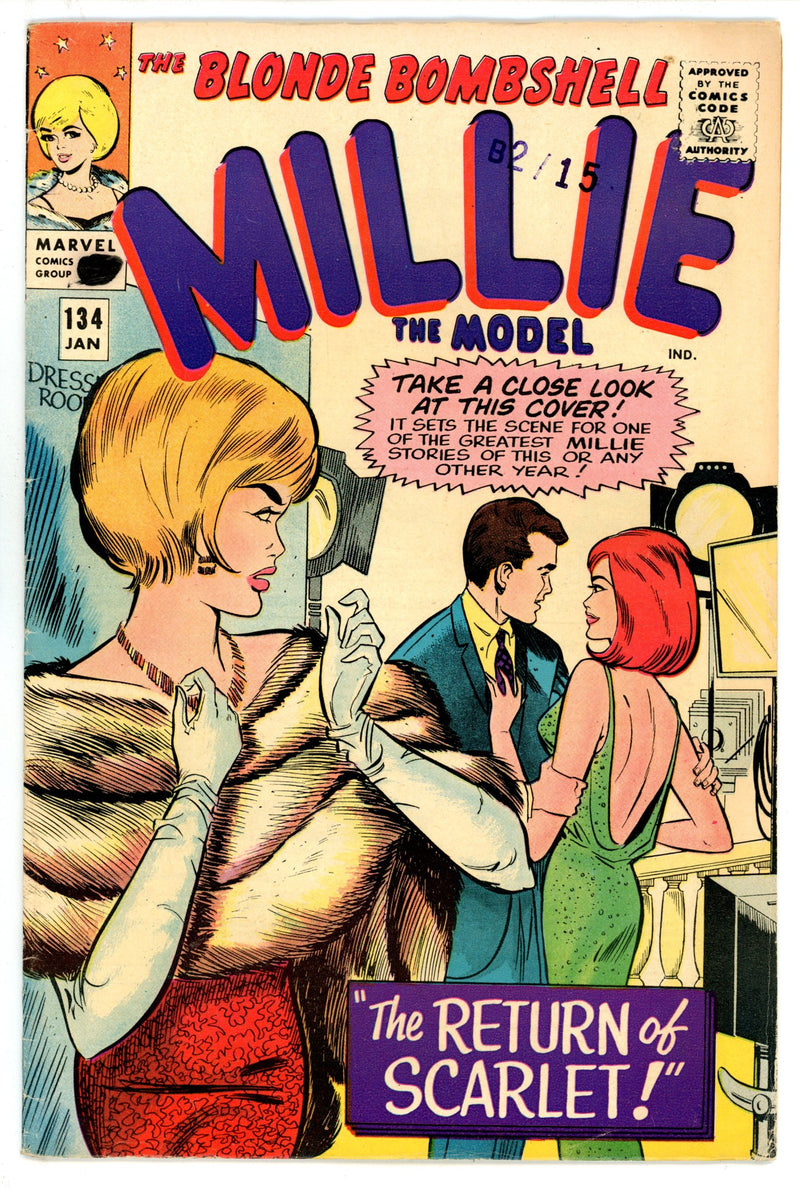 Millie the Model Comics 134 VG/FN (5.0) (1966) 