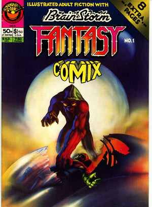 Brain Storm Comix 1 (5) Mid Grade (1977) 