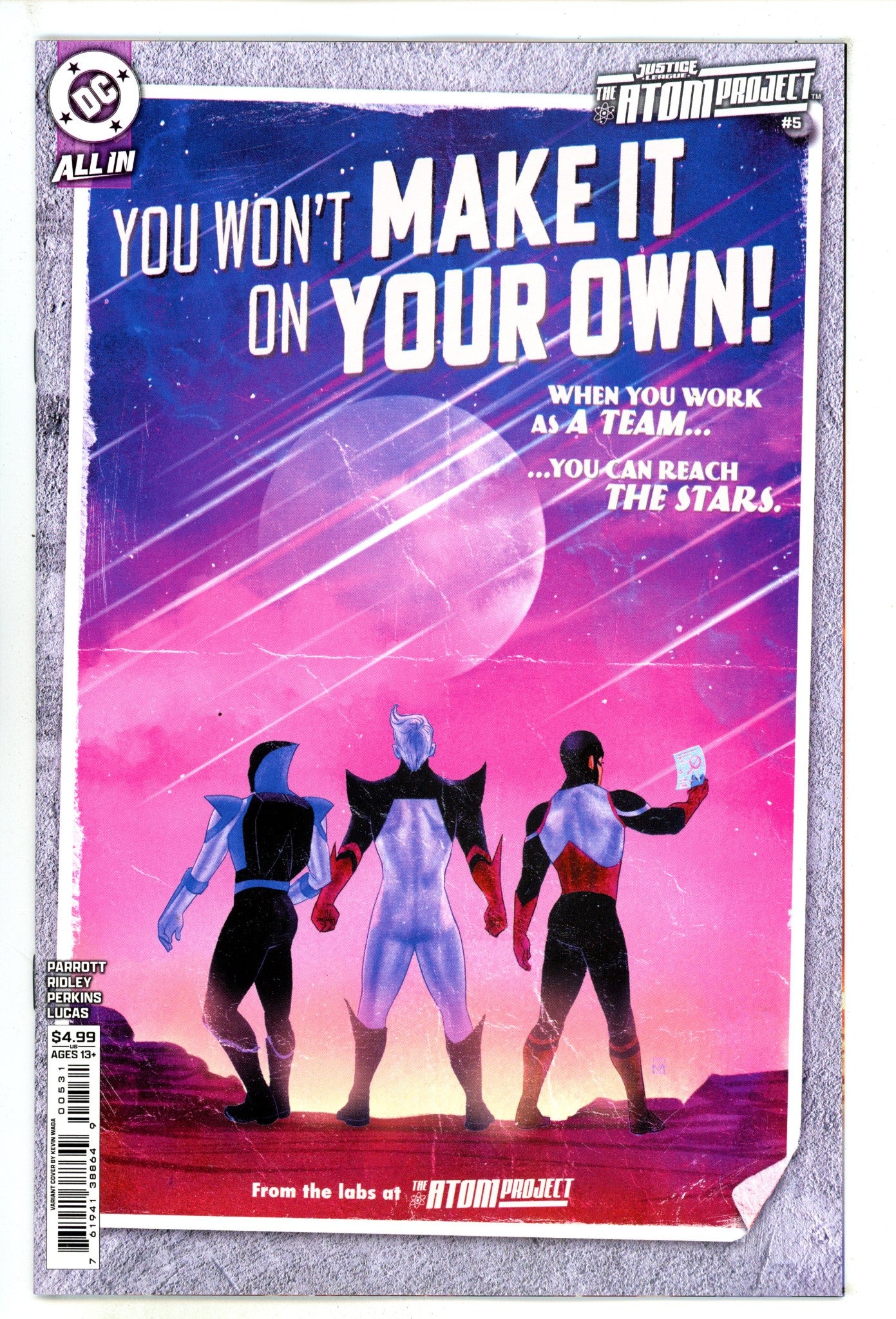 Justice League The Atom Project 5 Wada Variant (2025)