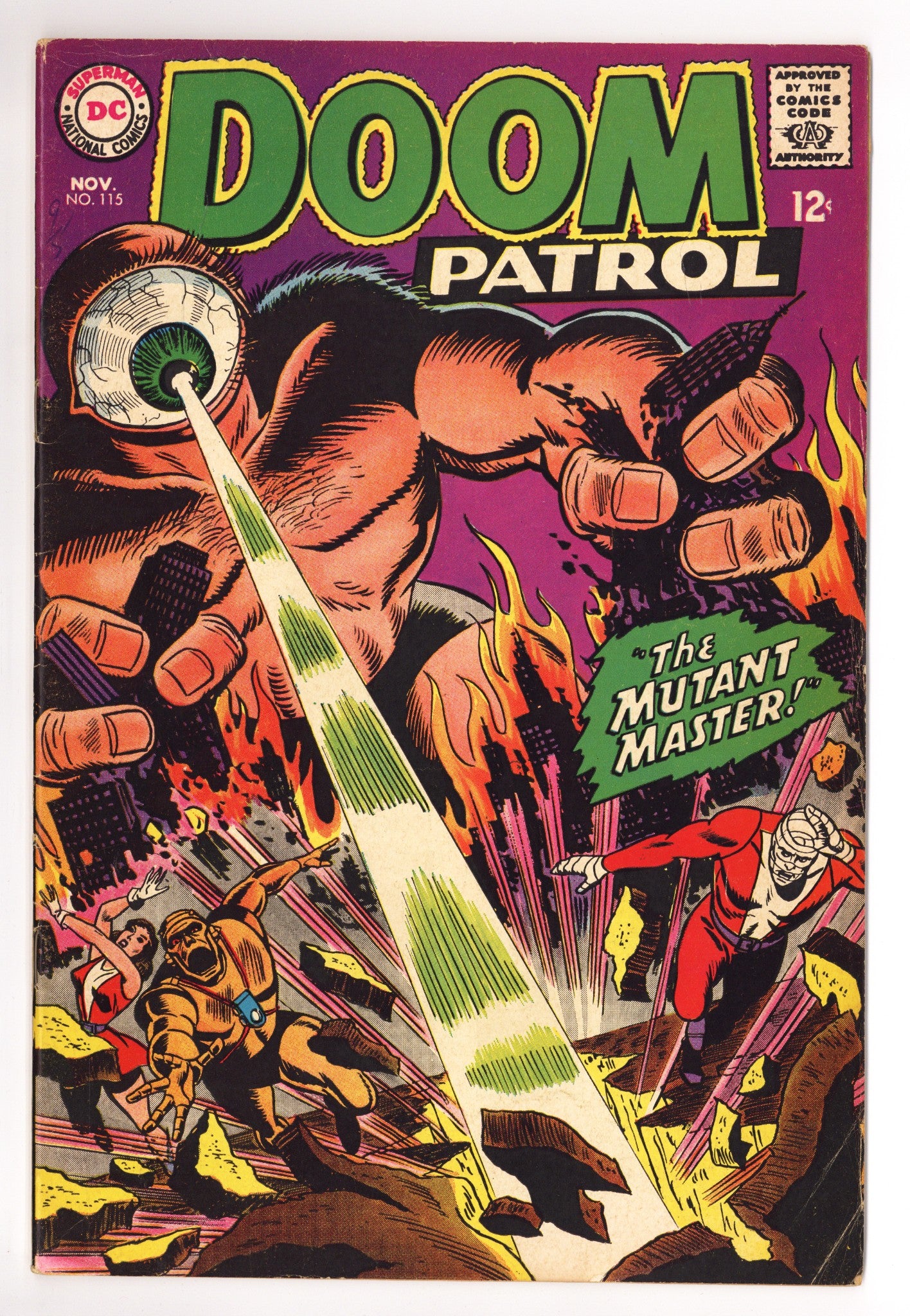 The Doom Patrol Vol 1 115 VG (4.0) (1967) 