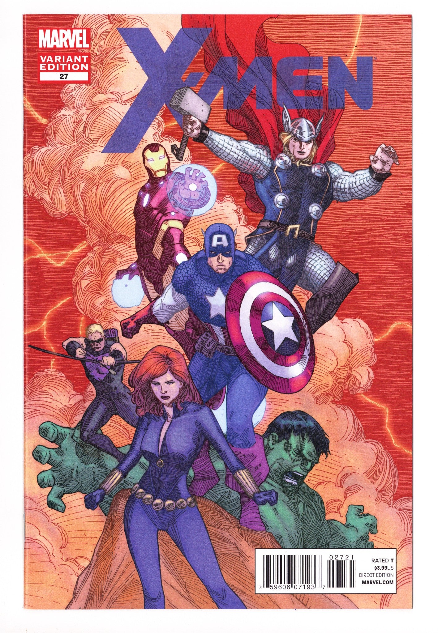 X-Men Vol 2 27 NM- (9.2) (2012) Pham Variant 