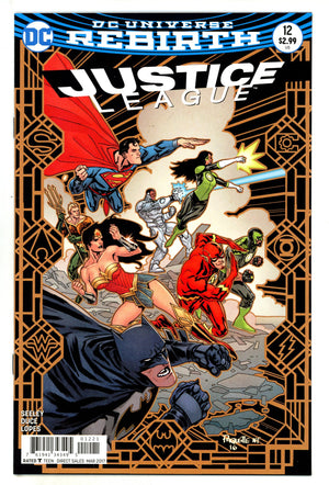 Justice League Vol 2 12 High Grade (2017) Paquette Variant