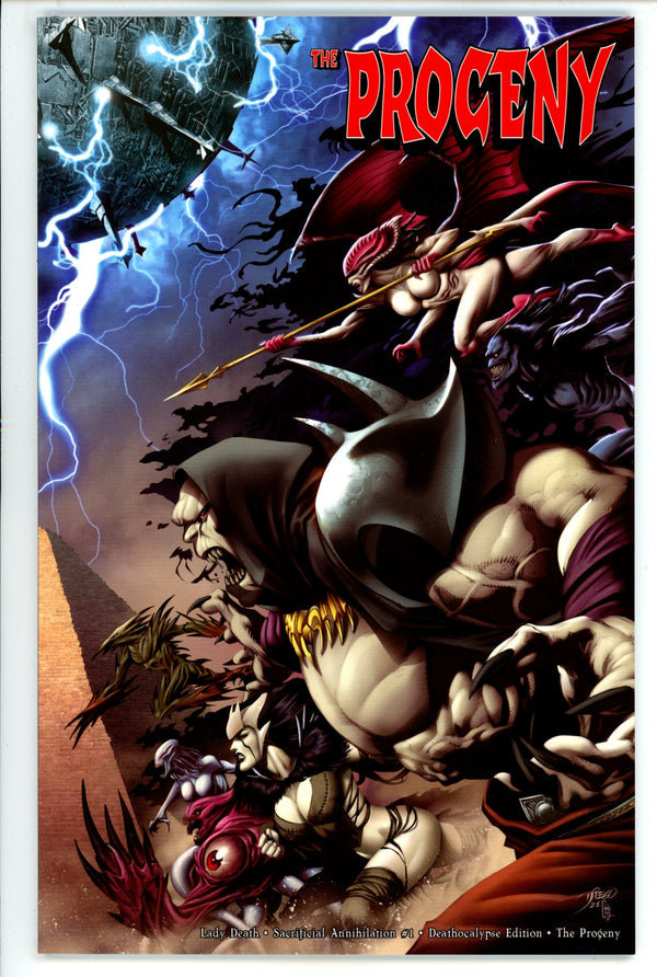 Lady Death Sacrificial Annihilation 1 Bernard Deathocalypse Variant NM (2024)
