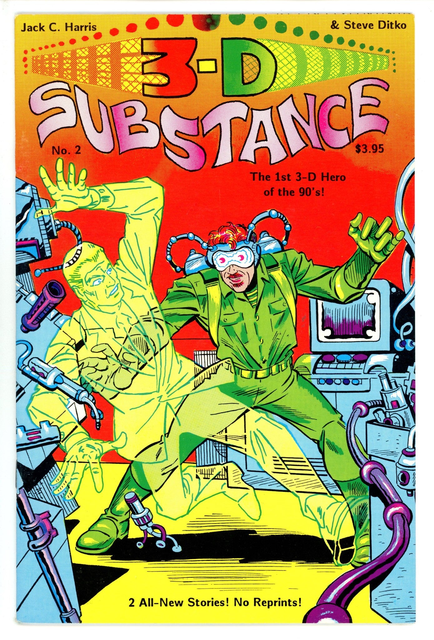 3-D Substance 2 Has Glasses VF/NM (1991)