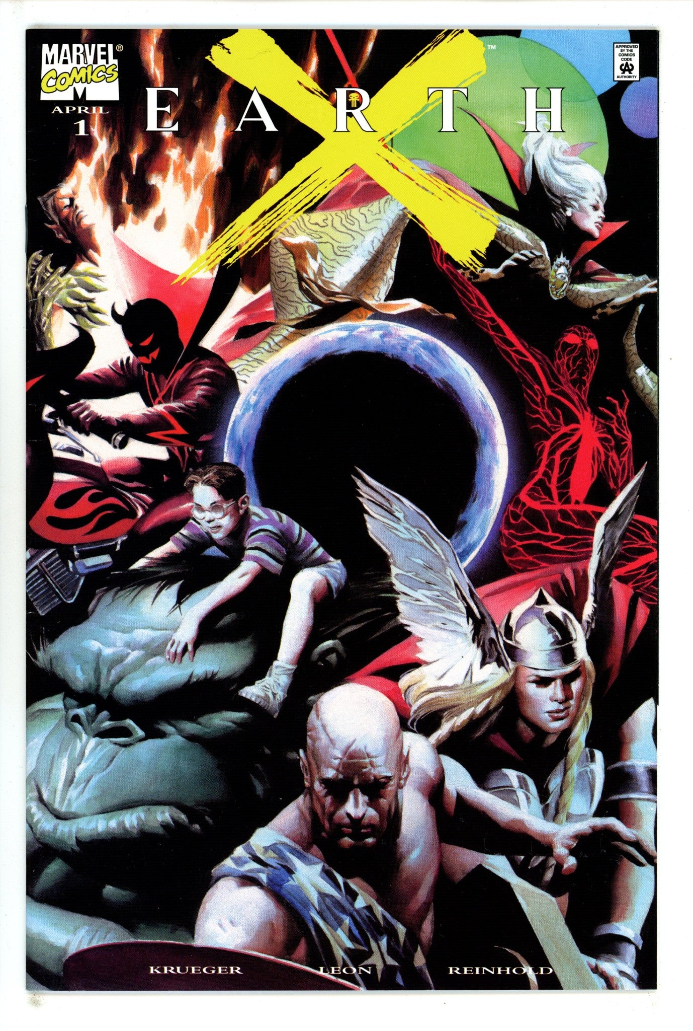 Earth X 1 Ross Dynamic Forces Variant (1999)