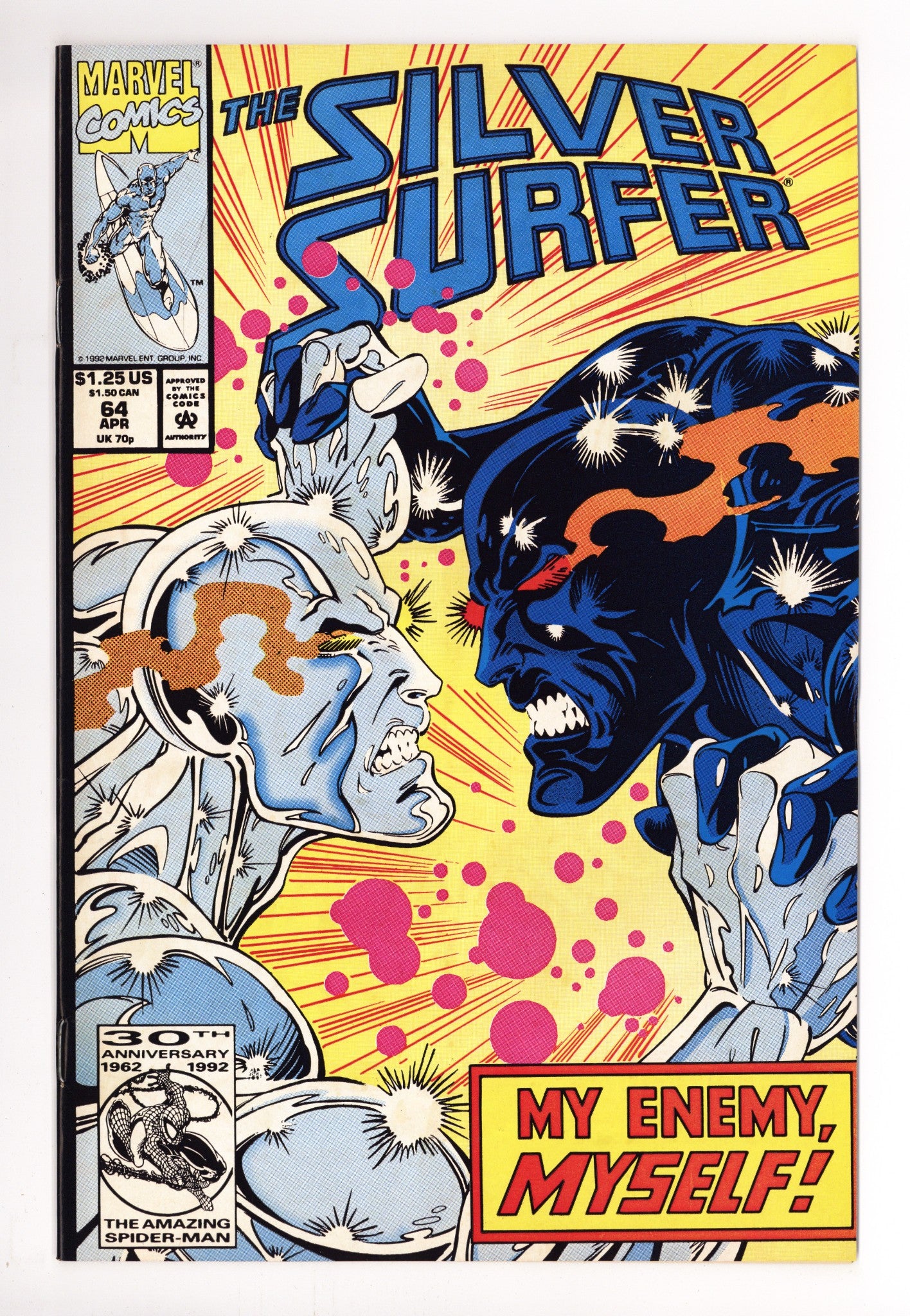 Silver Surfer Vol 3 64 Mid Grade (1992) 
