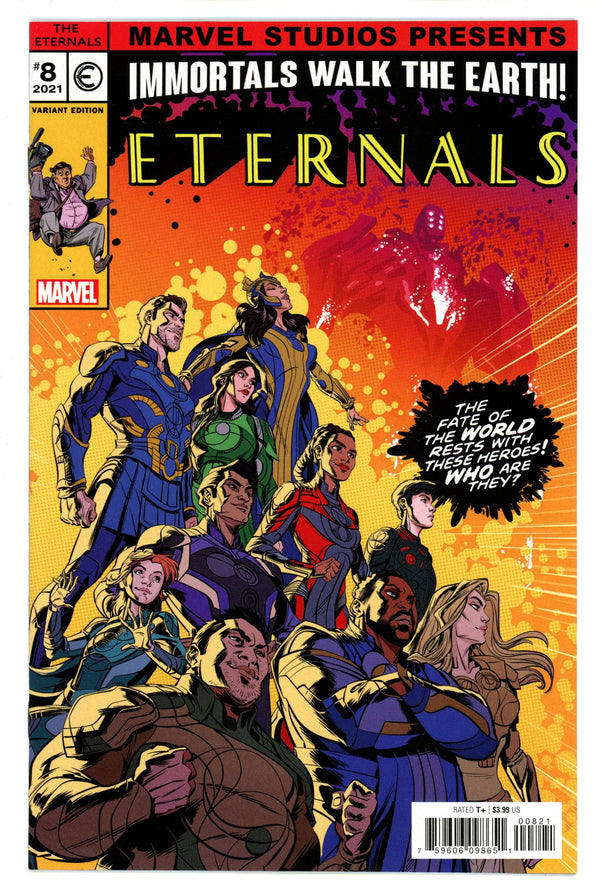 Eternals Vol 5 8 High Grade (2022) Castellani Variant