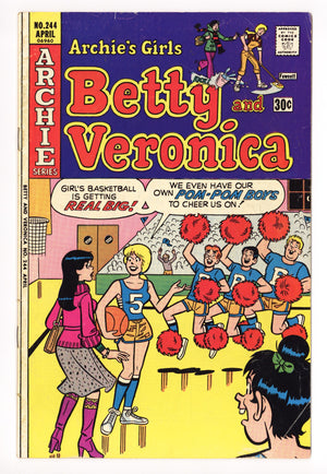 Archie's Girls Betty and Veronica 244 Low Grade (1976) 