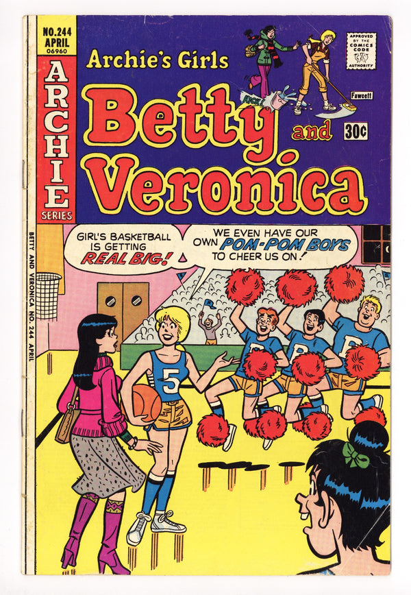 Archie's Girls Betty and Veronica 244 Low Grade (1976)