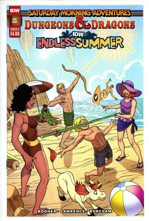 IDW Endless Summer Dungeons & Dragons Saturday Morning Adventures 1 (2023)