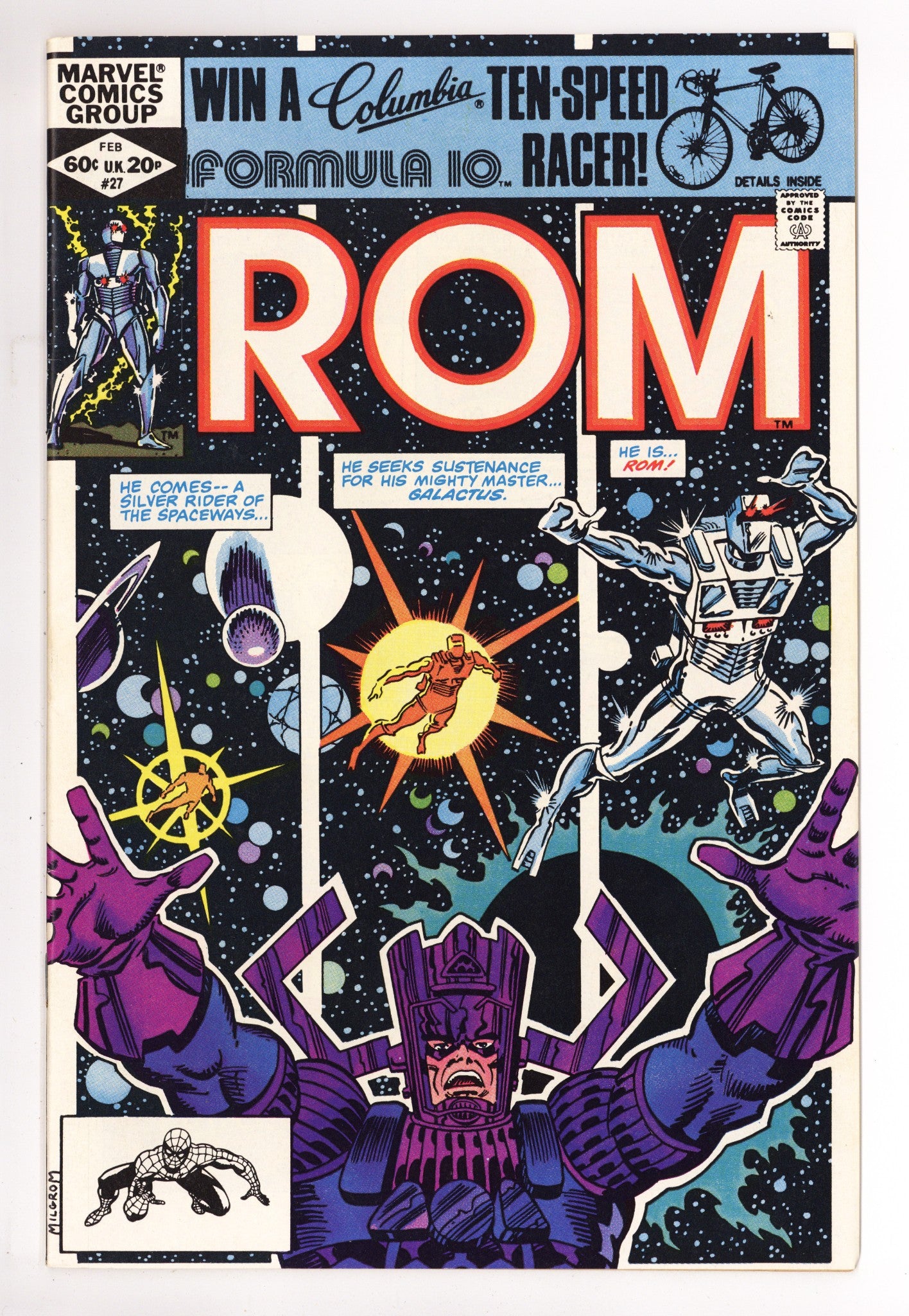 Rom Vol 1 27 Mid Grade (1982) 