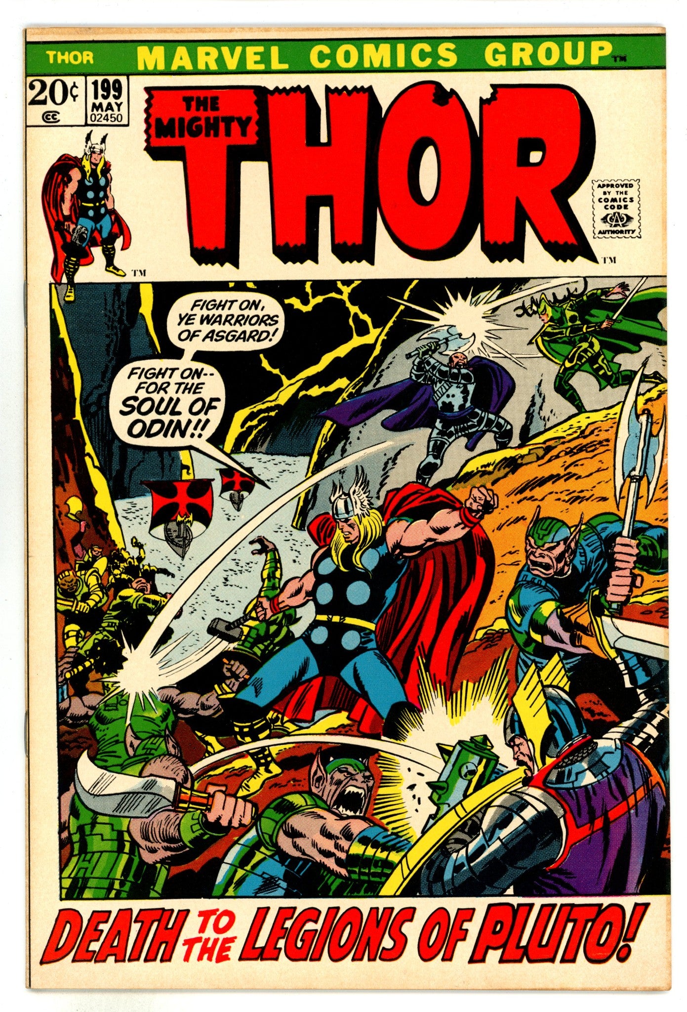 Thor Vol 1 199 FN+ (6.5) (1972) 