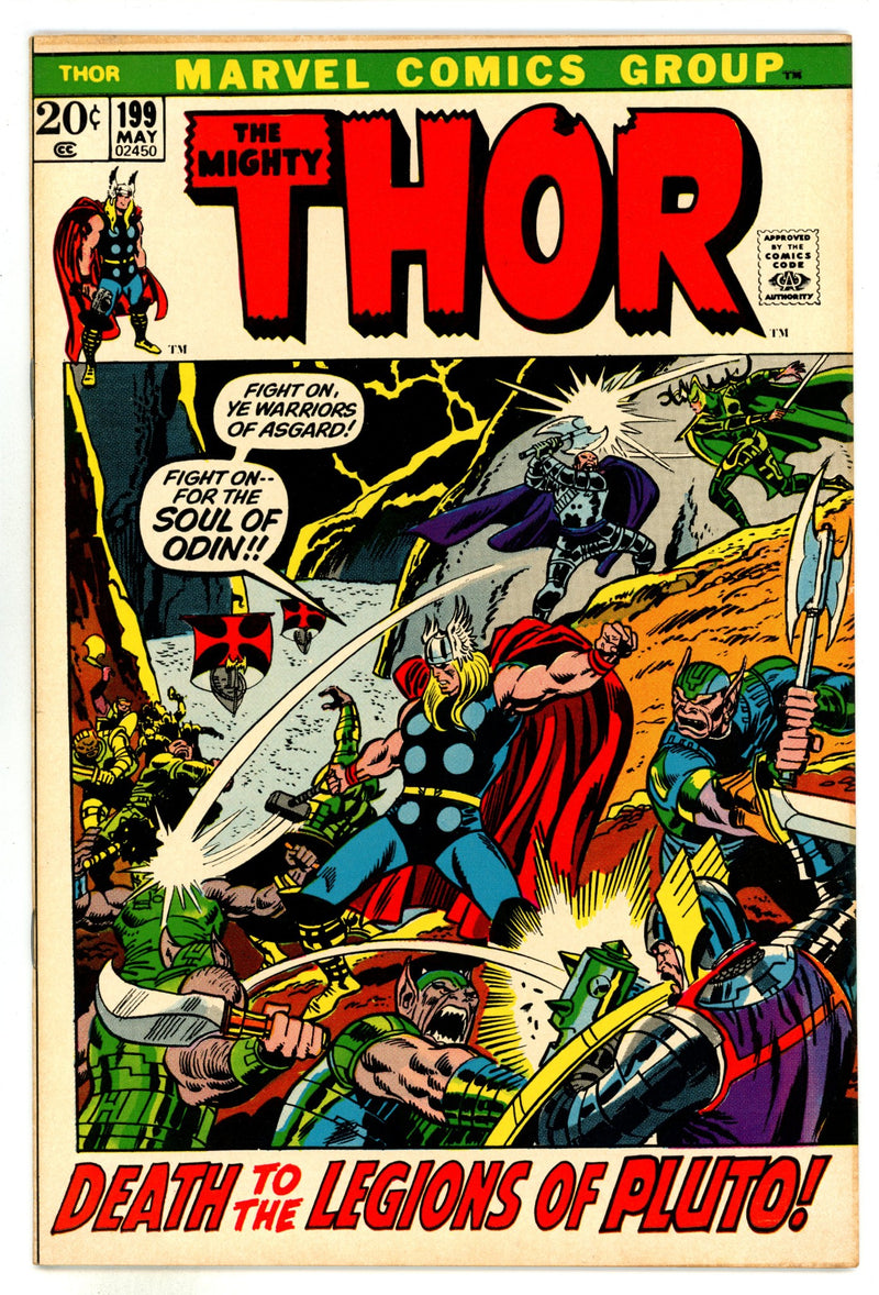 Thor Vol 1 199 FN+ (6.5) (1972) 