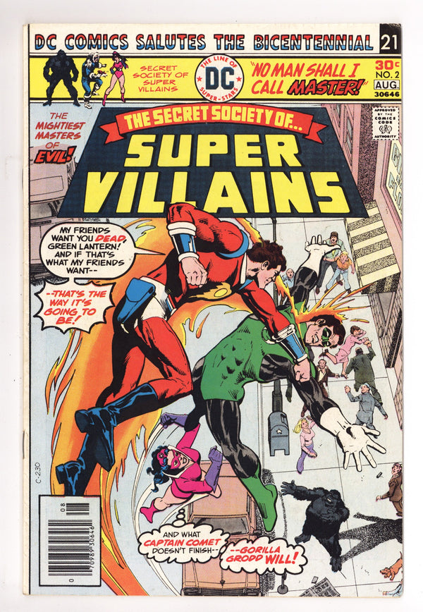Secret Society of Super-Villains 2 Mid Grade (1976)