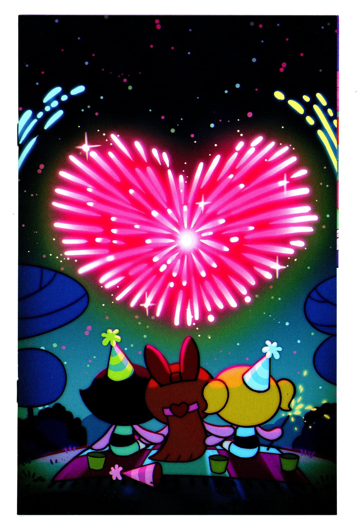 Powerpuff Girls 7 Ganucheau Virgin Incentive Variant VF/NM (2025)