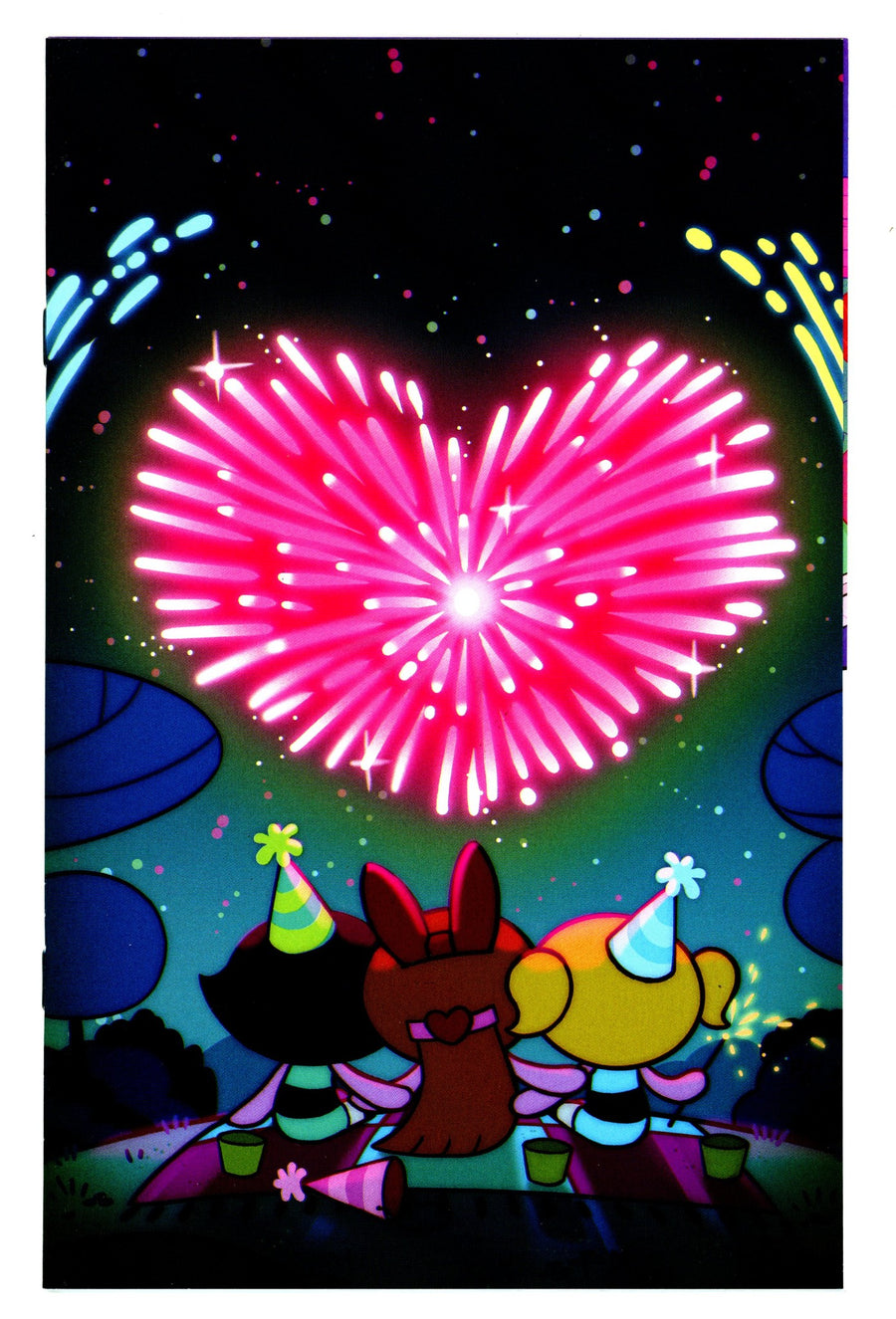 Powerpuff Girls 7 Ganucheau Virgin Incentive Variant VF/NM (2025)