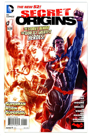 Secret Origins Vol 4 1 High Grade (2014)
