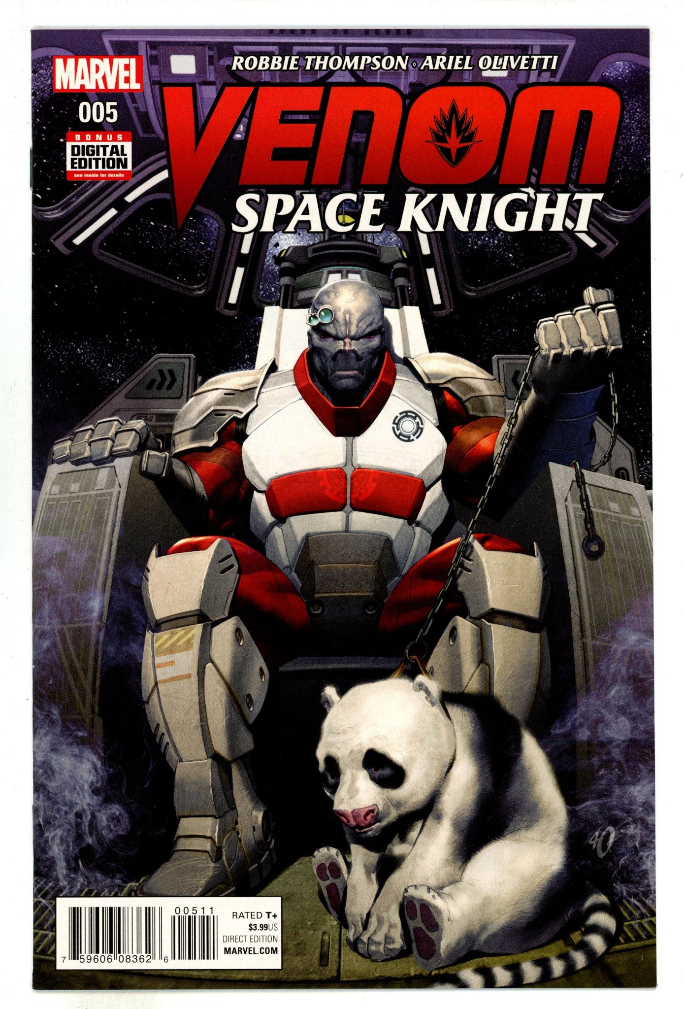 Venom: Space Knight 5 High Grade (2016) 