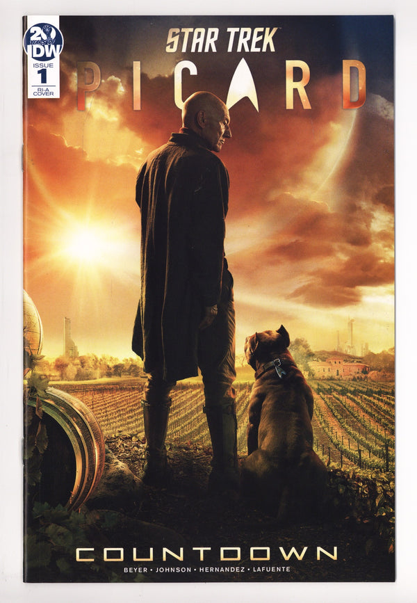 Star Trek: Picard Countdown 1 VF/NM (9.0) (2019) Photo Incentive Variant