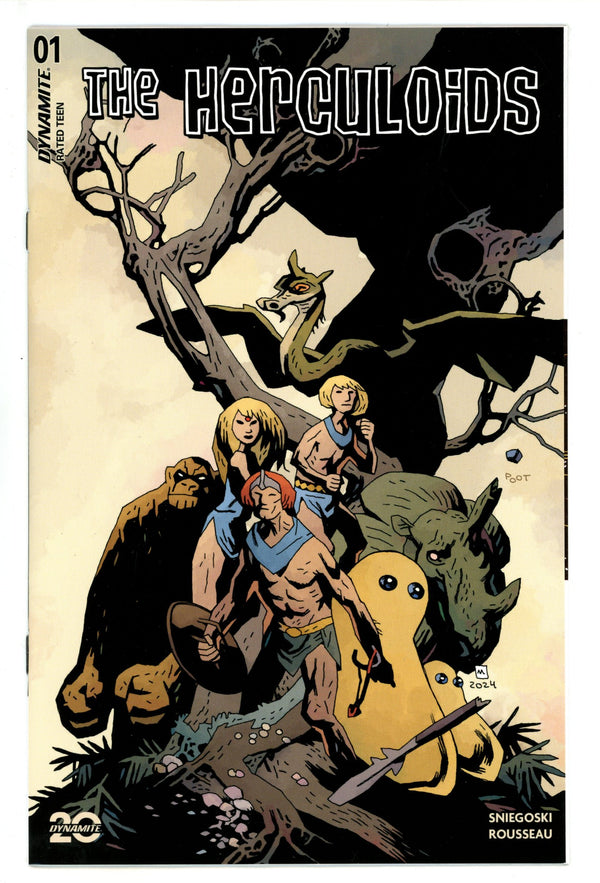 Herculoids 1 Mignola Variant (2025)
