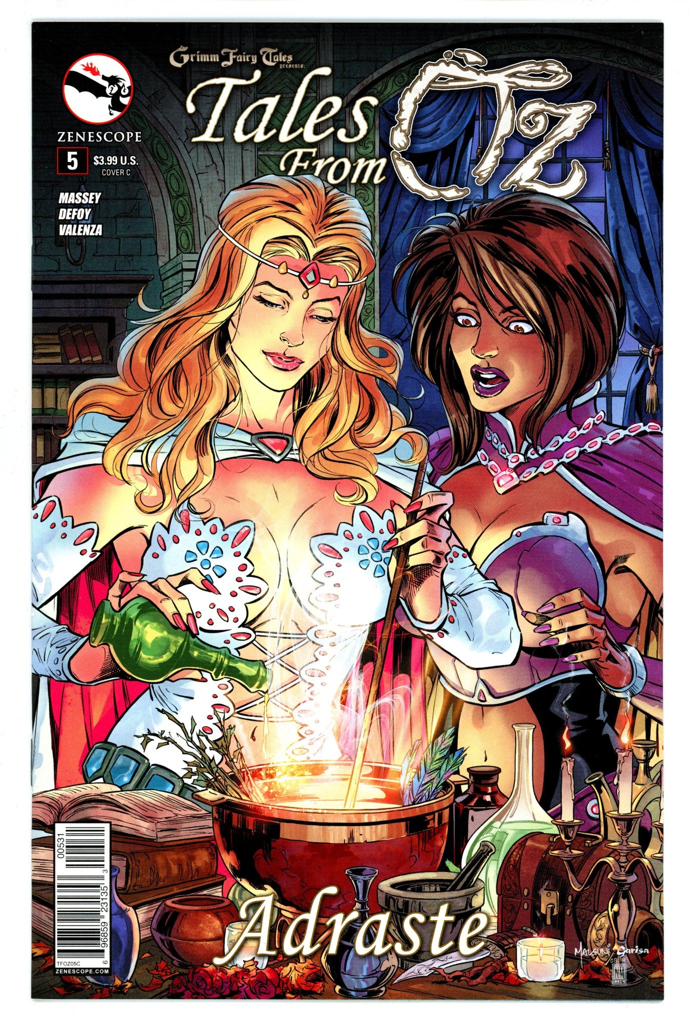Grimm Fairy Tales Presents Tales from Oz 5 High Grade (2014) Malsuni Variant 