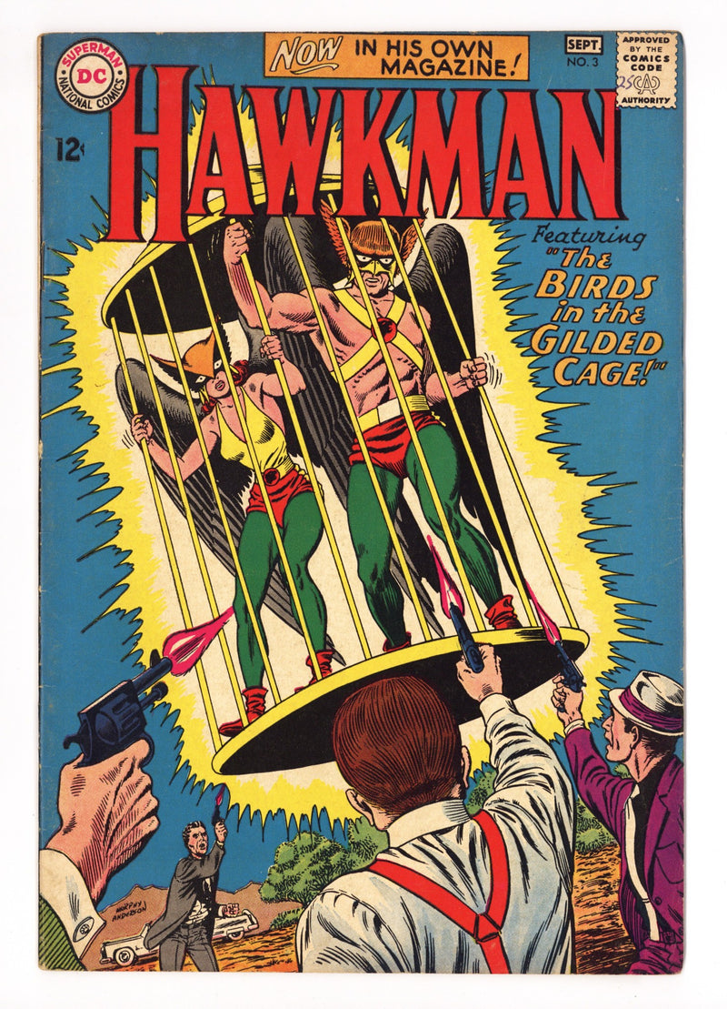 Hawkman Vol 1 3 VG/FN (5.0) (1964) 