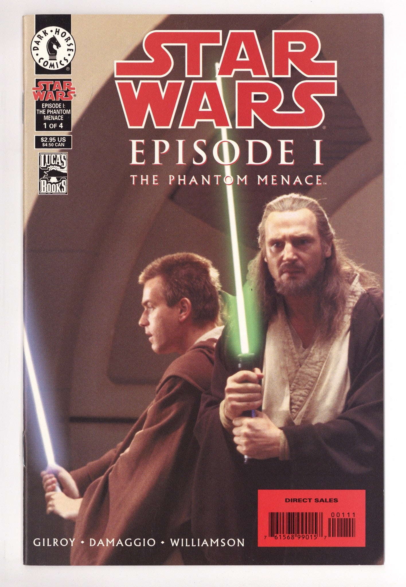 Star Wars: Episode I The Phantom Menace 1 High Grade (1999) Photo Variant 