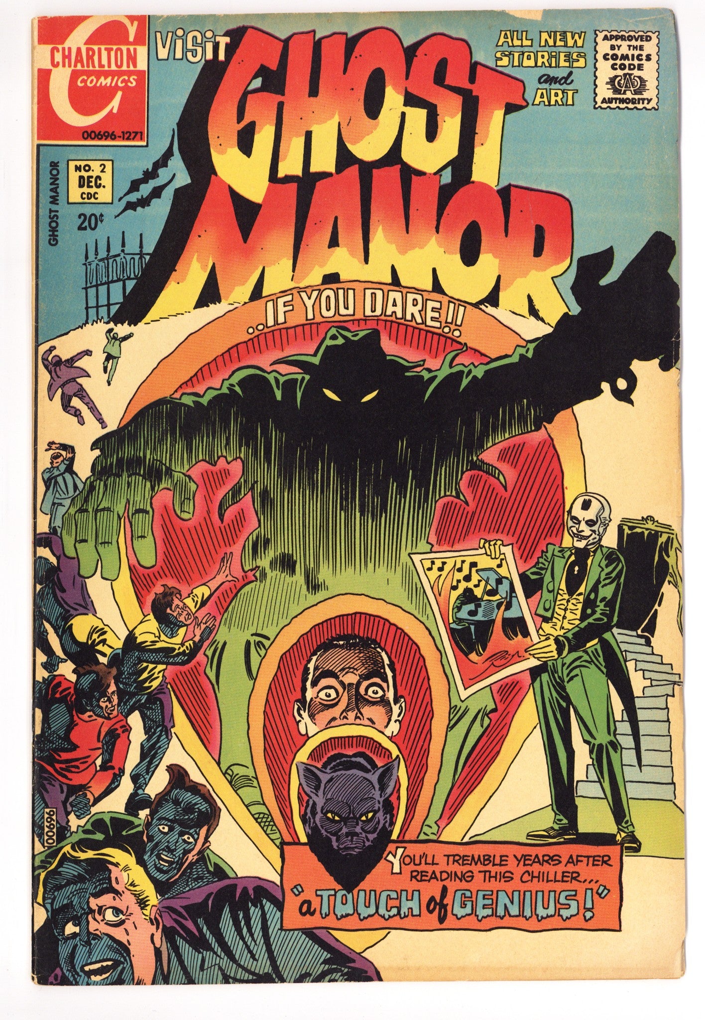 Ghost Manor Vol 2 2 FN (6.0) (1971) 