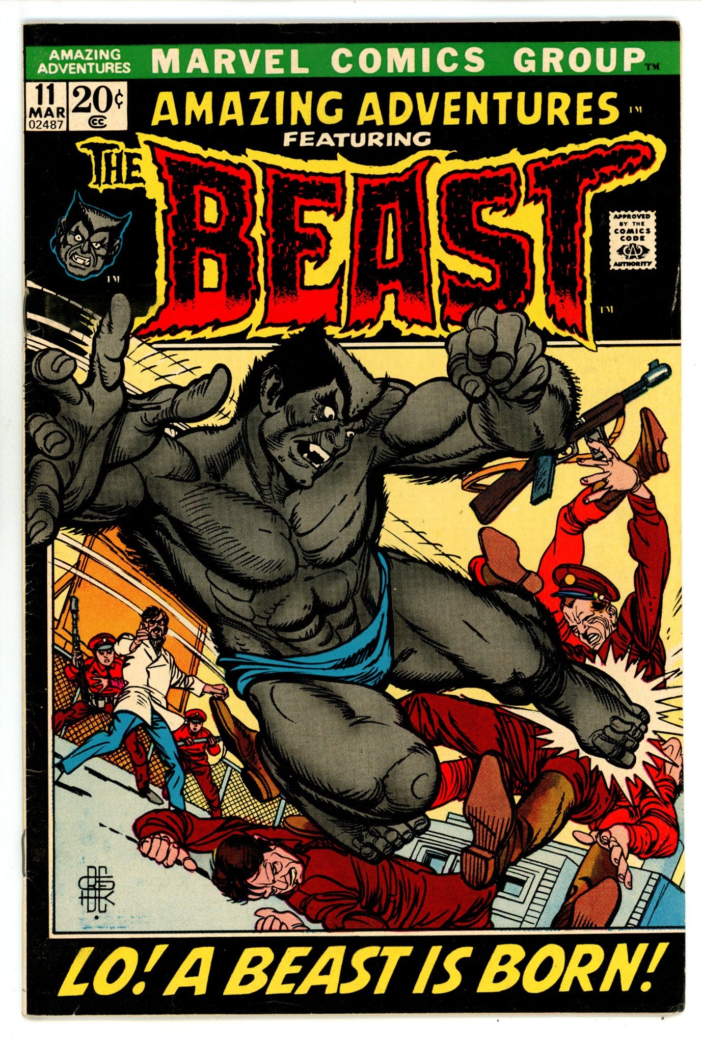 Amazing Adventures Vol 2 11 FN+ (6.5) (1972) 