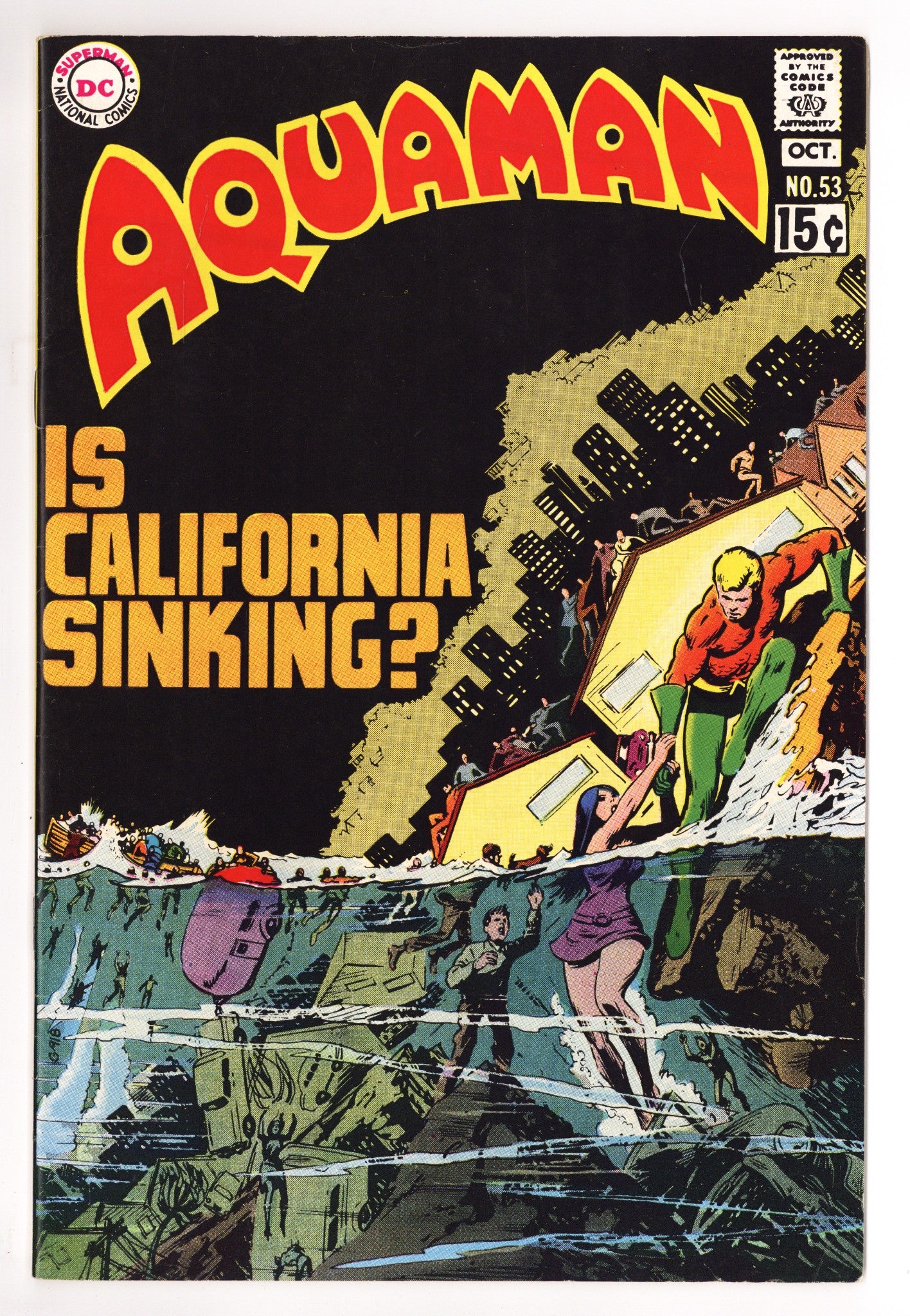Aquaman Vol 1 53 VF- (7.5) (1970) 