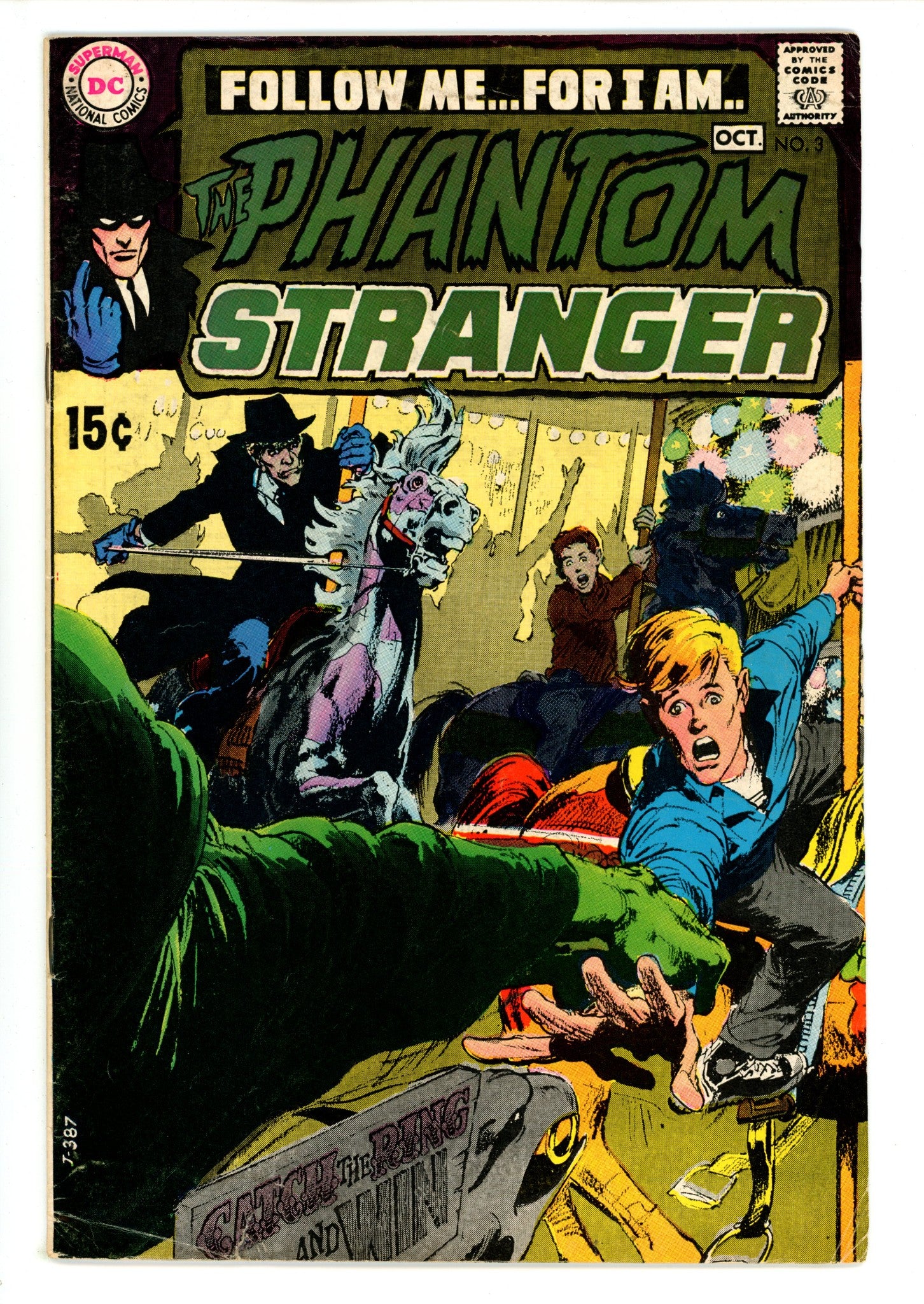 The Phantom Stranger Vol 2 3 VG+ (4.5) (1969) 